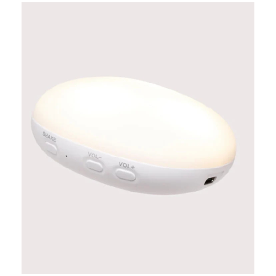 MOONIE URSO C/LUZ E SOM EM ALGODÃO ORGÂNICO - CAPPUCCINO