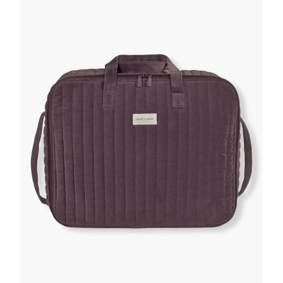 PASITO A PASITO MALA DE MATERNIDADE CHERRY VELVET