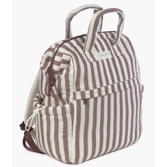 PASITO A PASITO MOCHILA CHERRY STRIPS