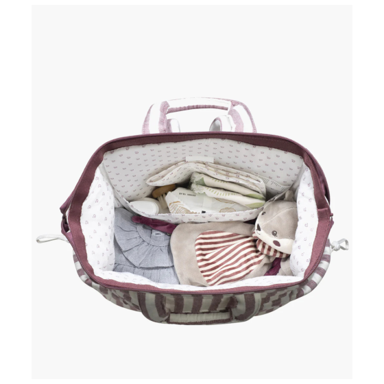 PASITO A PASITO MOCHILA CHERRY STRIPS