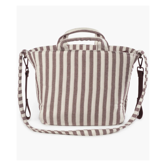 PASITO A PASITO BOLSA DE PASSEIO CHERRY STRIPS