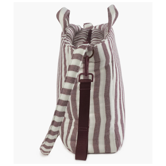 PASITO A PASITO BOLSA DE PASSEIO CHERRY STRIPS