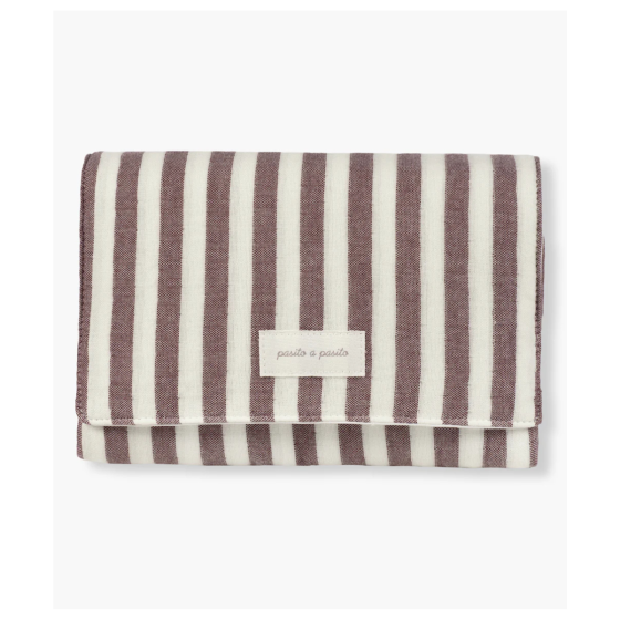 PASITO A PASITO MUDA-FRALDAS CHERRY STRIPS