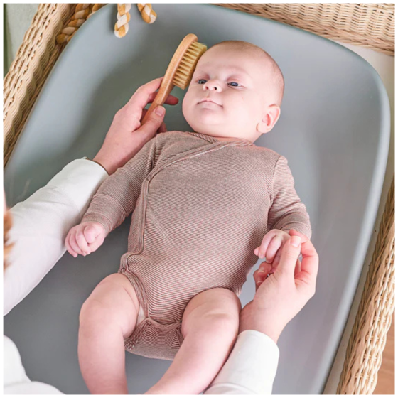 MUDA-FRALDAS EM ESPUMA NATTOU - CINZA 