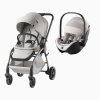 CARRINHO RIO LUX + BABY-SAFE PRO LUX BRITAX-ROMER  - SOFT TAUPE