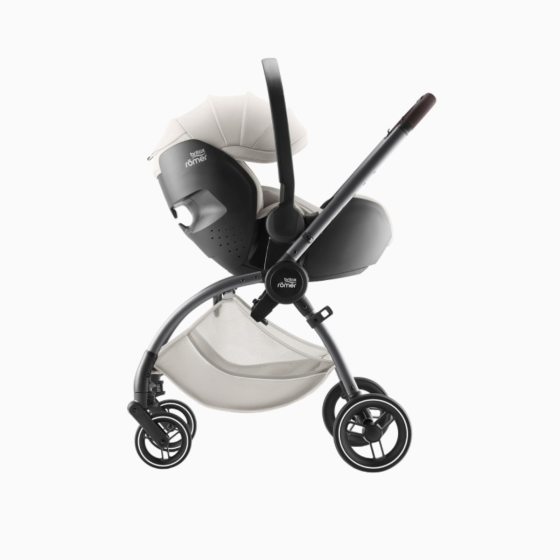 CARRINHO RIO LUX + BABY-SAFE PRO LUX BRITAX-ROMER  - SOFT TAUPE