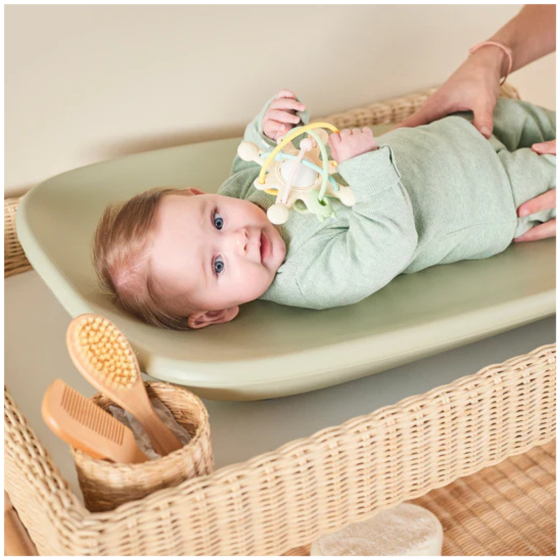 MUDA-FRALDAS EM ESPUMA NATTOU -  MENTA 