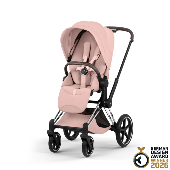 PRIAM CHROME BROWN - PEACH PINK CHROME BROWN