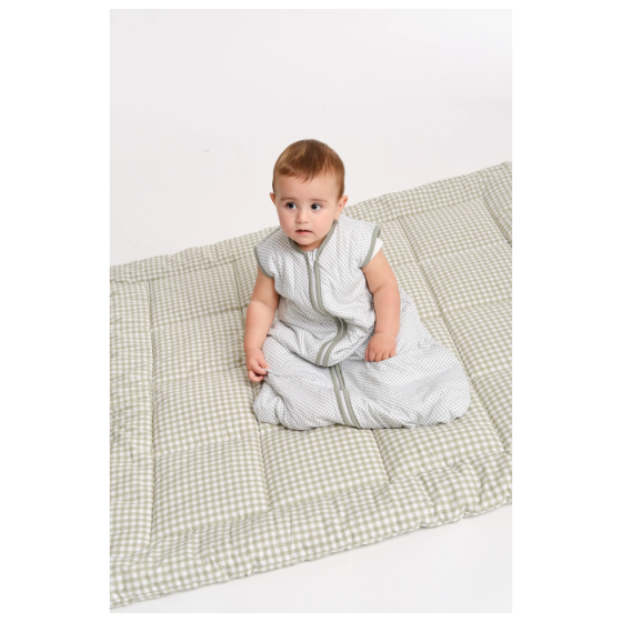 SACO DE DORMIR VICHY GREEN TOG1 - 0-6M