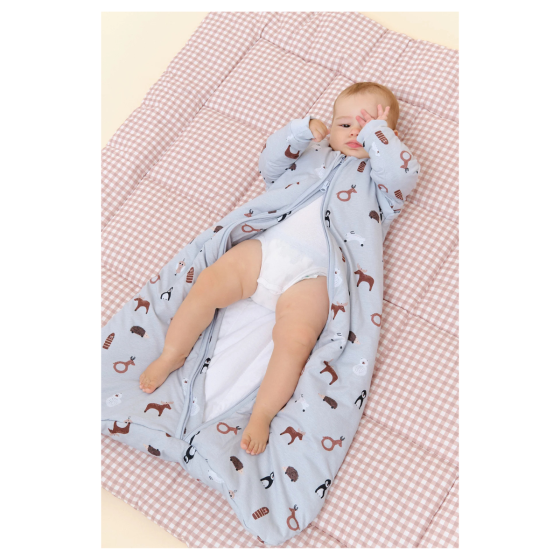SACO DE DORMIR WINTER ANIMALS - TOG2.5 - 6-12m